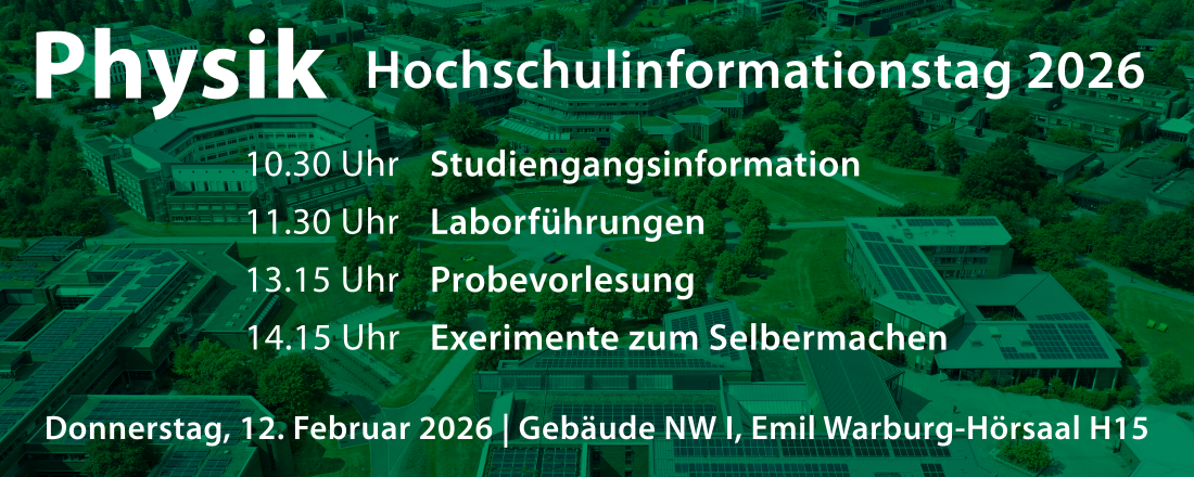 Hochschulinformationstag am 12. Februar 2026