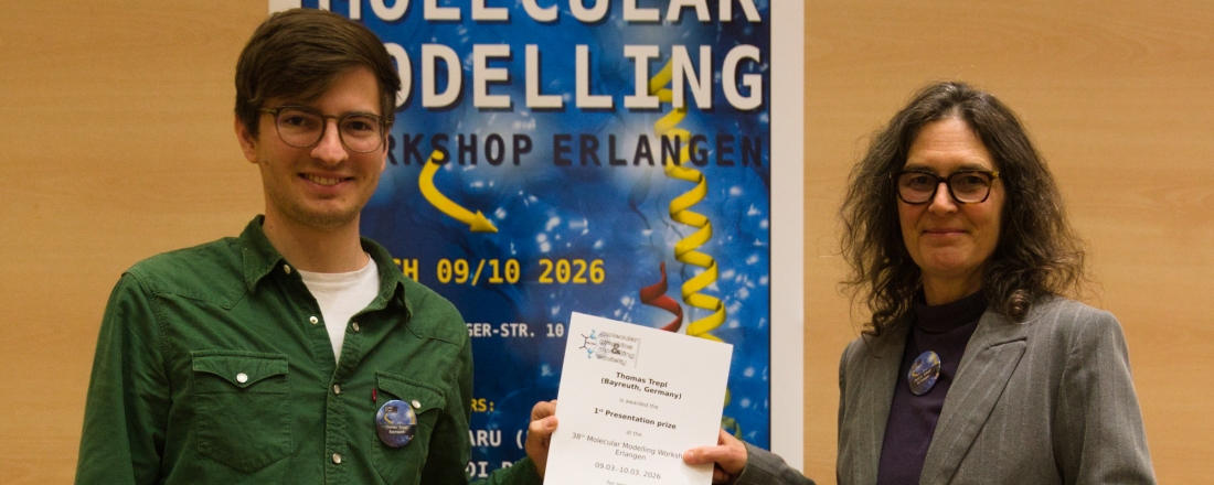 Thomas Trepl mit Presentation Prize ausgezeichnet