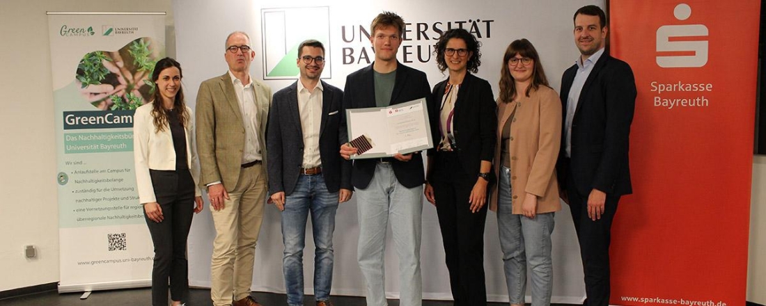 Awarding of the 2026 Sustainability Prizes at the University of Bayreuth