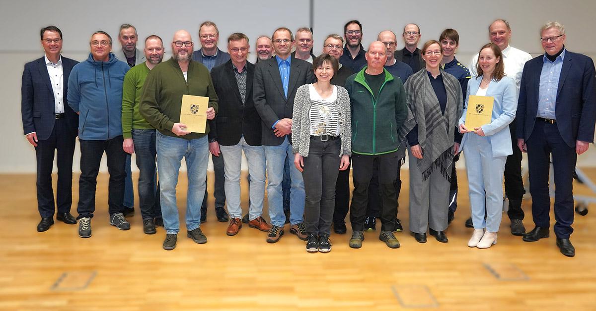 Gruppenfoto Emil Warburg-Preise 2024