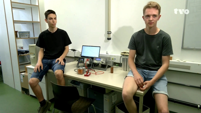 Niklas Brütting und Konstantin Heinlein im Interview mit TV-Oberfranken (Foto: TVO)
